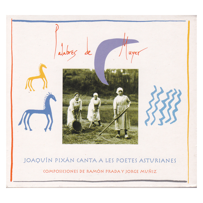 cd + libro + DVD portada Joaquín Pixan Palabres de Muyer